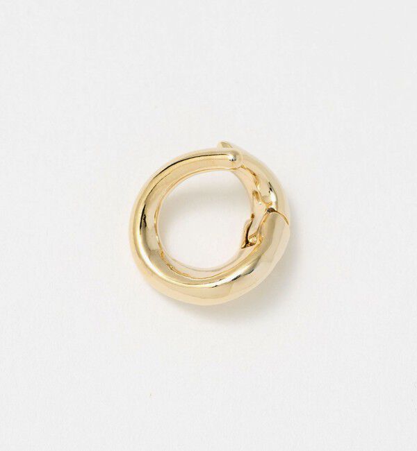 BEAUTY&YOUTH UNITED ARROWS「メタル プレーン サークル イヤリング」|イヤリング|