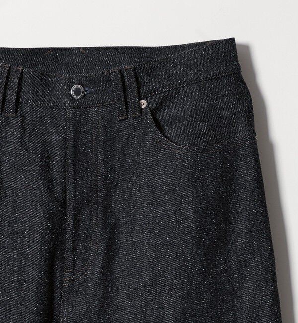 MONKEY TIME「リジッド ネップ デニム バギー パンツ」|チノ|