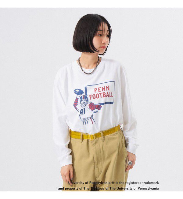 BEAMSBOY「【別注】GOOD ROCK SPEED / カレッジ ロングスリーブ Tシャツ」|Tシャツ・カットソー|