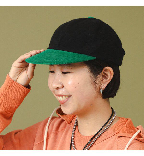 BEAMSBOY「【別注】WINNER CAP / 2TONE CAP 25FW」|その他|BLACK