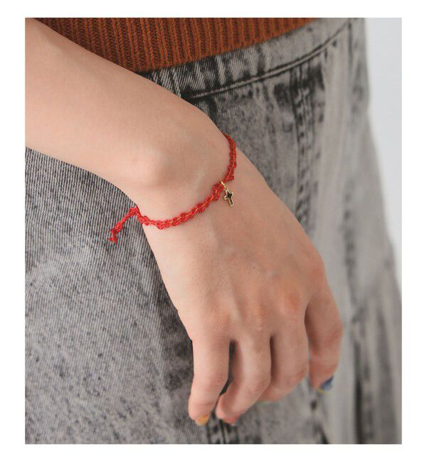 Ray BEAMS 「プチ モチーフ コード ブレスレット」|その他|Cross