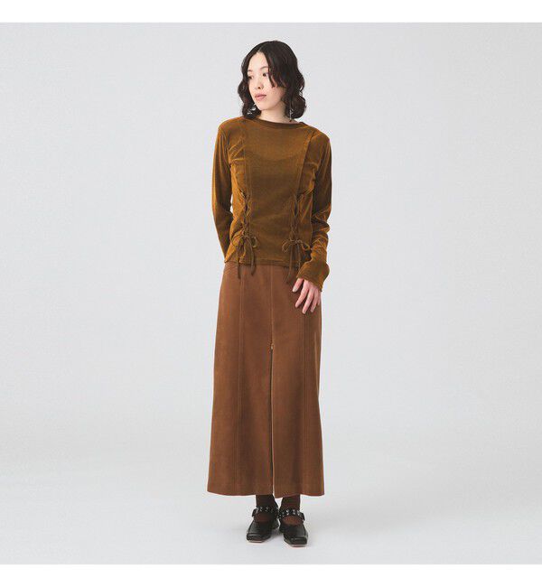 Ray BEAMS 「フロッキー レースアップ トップス」|その他|