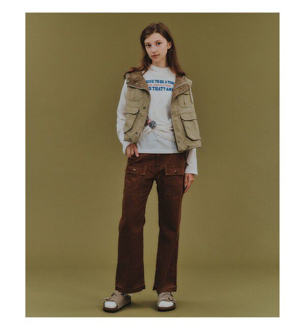 BEAMSBOY「ボーイ メッセージ ロングスリーブ Tシャツ」|Tシャツ・カットソー|