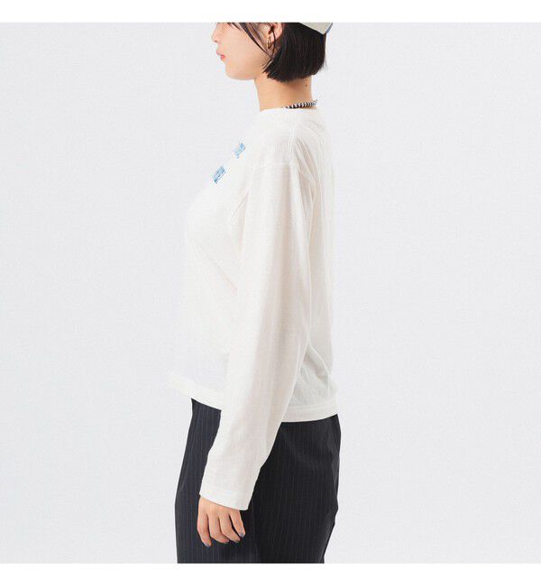 BEAMSBOY「ボーイ メッセージ ロングスリーブ Tシャツ」|Tシャツ・カットソー|