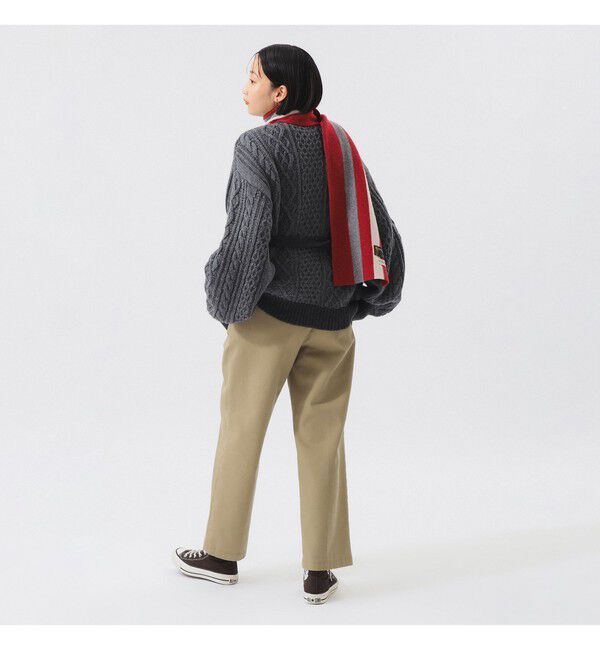 BEAMSBOY「3ゲージ 2トーン アラン カーディガン」|ニット・セーター|