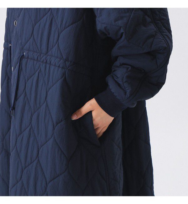 BEAMSBOY「ナイロン キルティング フード コート」|ダッフルコート|