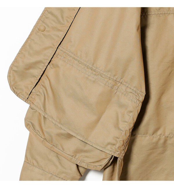 BEAMSBOY「シャンブレー ギャバ ショート フィッシング ジャケット」|ブルゾン・スタジャン|