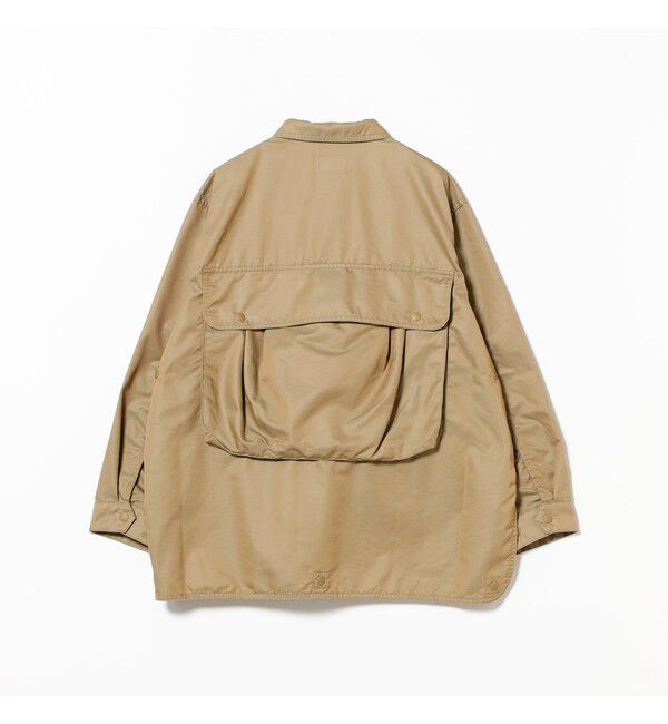 BEAMSBOY「シャンブレー ギャバ ショート フィッシング ジャケット」|ブルゾン・スタジャン|