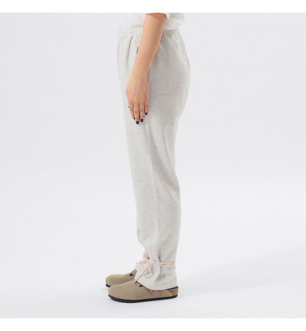 BEAMSBOY「ヘム アレンジ スウェットパンツ」|チノ|