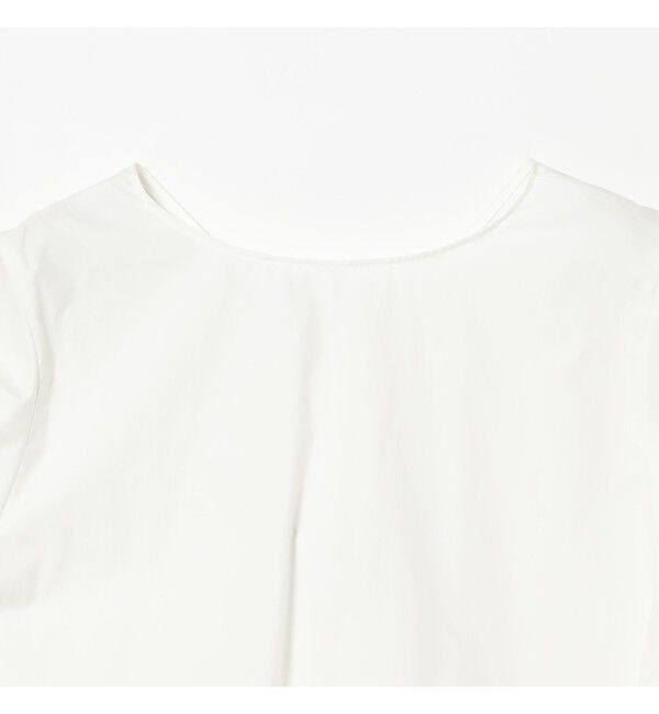 Demi-Luxe BEAMS 「バックオープン コットンブラウス」|シャツ・ブラウス|
