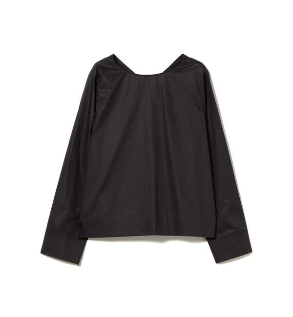 Demi-Luxe BEAMS 「バックオープン コットンブラウス」|シャツ・ブラウス|