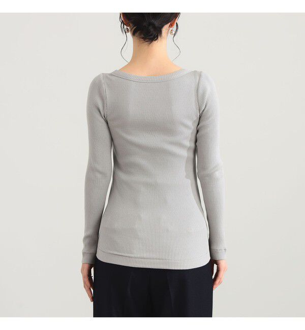 Demi-Luxe BEAMS 「AK+1 / シルク コットン 丸胴 プルオーバー」|Tシャツ・カットソー|