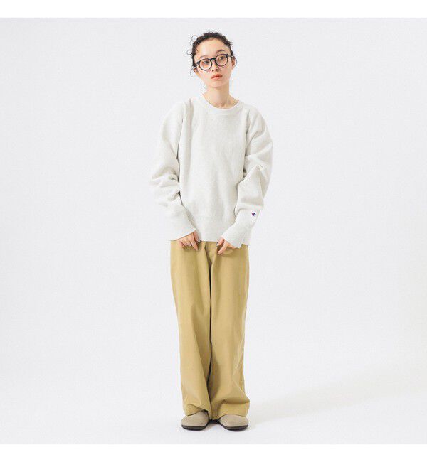 BEAMSBOY「【別注】Champion / バックプリント リバースウィーブ(R) クルー スウェット」|スウェット・ジャージ|
