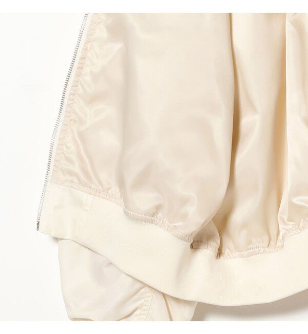 Ray BEAMS 「ギャザー アーム MA-1」|ブルゾン・スタジャン|