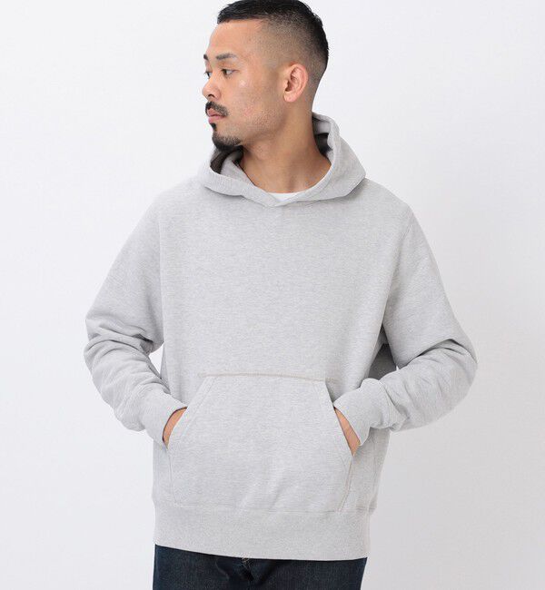 BEAMS PLUS「REMI RELIEF &times; BEAMS PLUS / 別注 スウェット プルオーバー パーカ グレー」|スウェット・ジャージ|