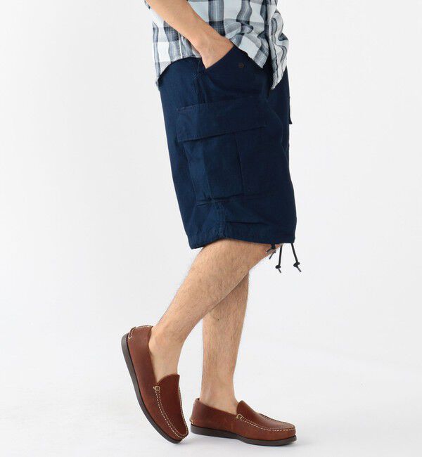 BEAMS PLUS「BEAMS PLUS / インディゴ ミリタリー 6ポケット  ショーツ」|その他|