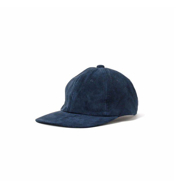 BEAMS PLUS「BEAMS PLUS / 6 Panel Suede」|ハット|NAVY