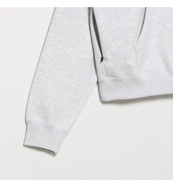 BEAMS「ワイドショートフィット ウィンドストップ スウェットフーディー」|スウェット・ジャージ|