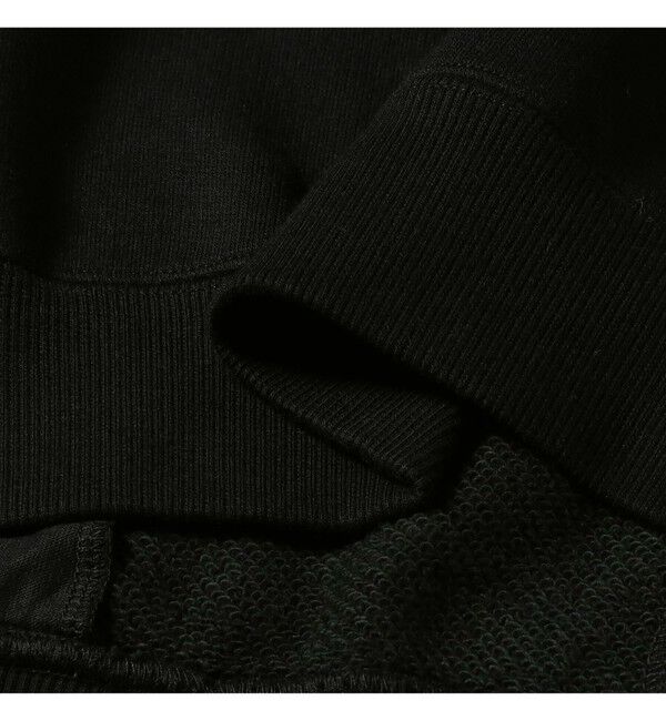 BEAMS「ワイドショートフィット ウィンドストップ スウェットフーディー」|スウェット・ジャージ|