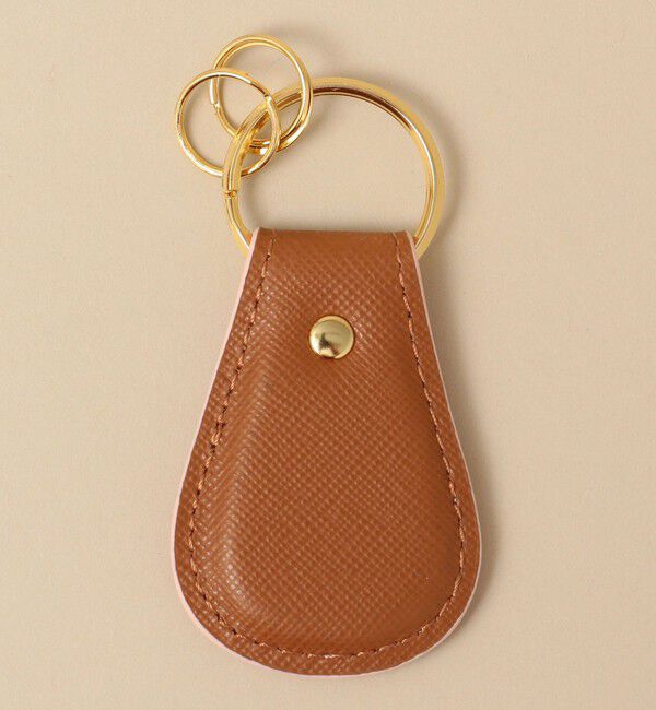 SHIPS「【WEB限定】SHIPS: 【SAFFIANO LEATHER】 2トーン キーホルダー」|その他|