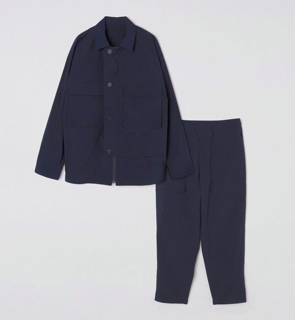 SHIPS「【SHIPS別注】+phenix:〈撥水〉ミリタリー/フィッシャーマンシャツ (セットアップ対応)」|ブルゾン・スタジャン|