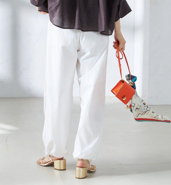 SHIPS for women「〈手洗い可能〉裾ドロスト ナイロン カーゴ パンツ ◇」|その他|