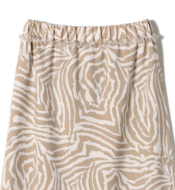 SHIPS for women「〈手洗い可能〉ゼブラ プリント マーメイド スカート ◇」|スカート|