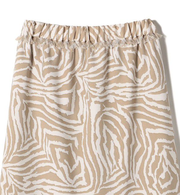 SHIPS for women「〈手洗い可能〉ゼブラ プリント マーメイド スカート ◇」|スカート|