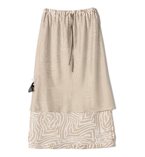 SHIPS for women「〈手洗い可能〉ゼブラ プリント マーメイド スカート ◇」|スカート|