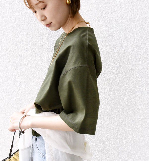 SHIPS for women「フットボール TEE」|Tシャツ・カットソー|