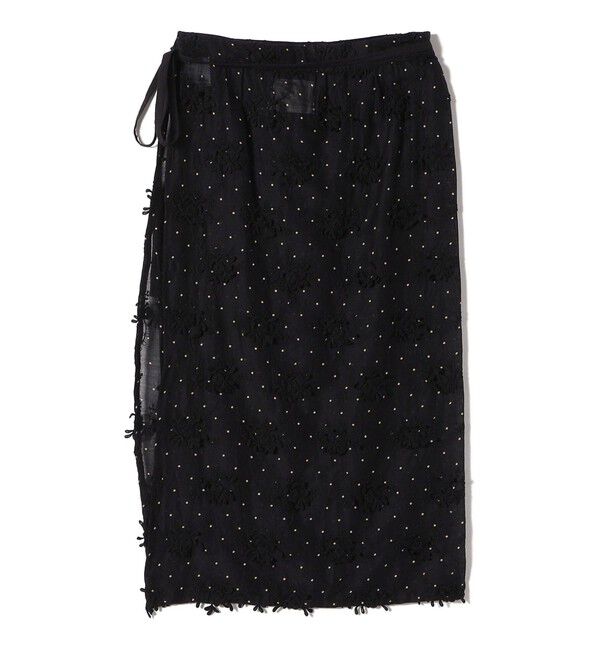 SHIPS for women「【SHIPS別注】crinkle crinkle crinkle:エンブロイダリー ラップ スカート」|スカート|