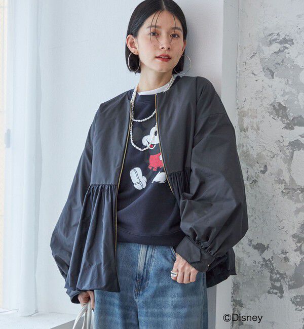 SHIPS for women「ペプラム バルーン 中綿 ブルゾン」|その他|