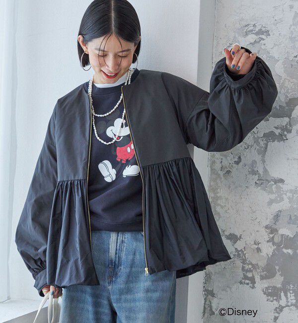 SHIPS for women「ペプラム バルーン 中綿 ブルゾン」|その他|