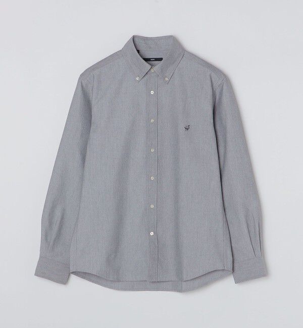 SHIPS「【WEB限定】SHIPS: 防シワ・吸水速乾 Drymix(R) ワンポイントロゴボタンダウンシャツ」|シャツ・ブラウス|