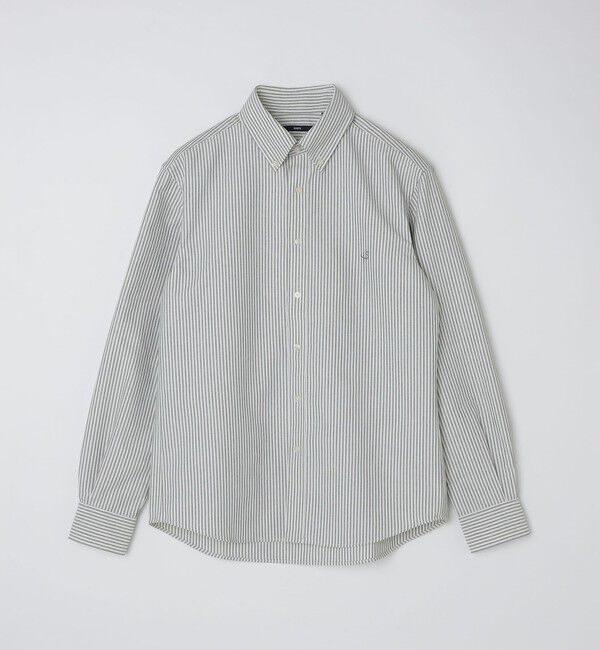 SHIPS「【WEB限定】SHIPS: 防シワ・吸水速乾 Drymix(R) ワンポイントロゴボタンダウンシャツ」|シャツ・ブラウス|