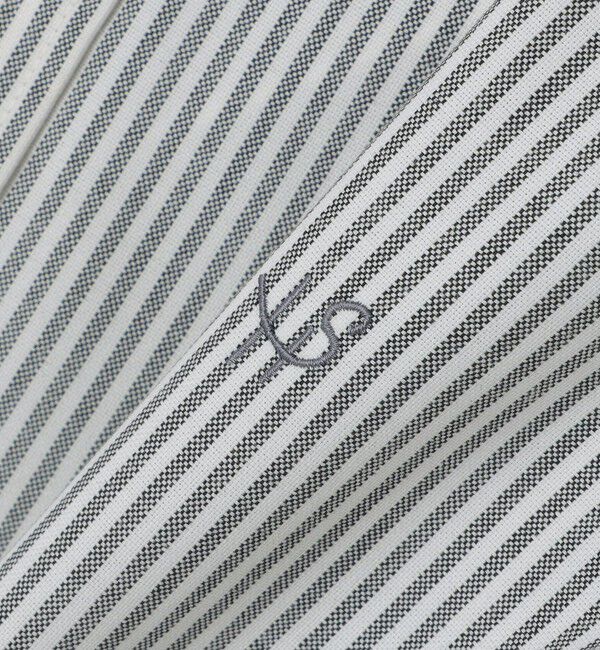 SHIPS「【WEB限定】SHIPS: 防シワ・吸水速乾 Drymix(R) ワンポイントロゴボタンダウンシャツ」|シャツ・ブラウス|