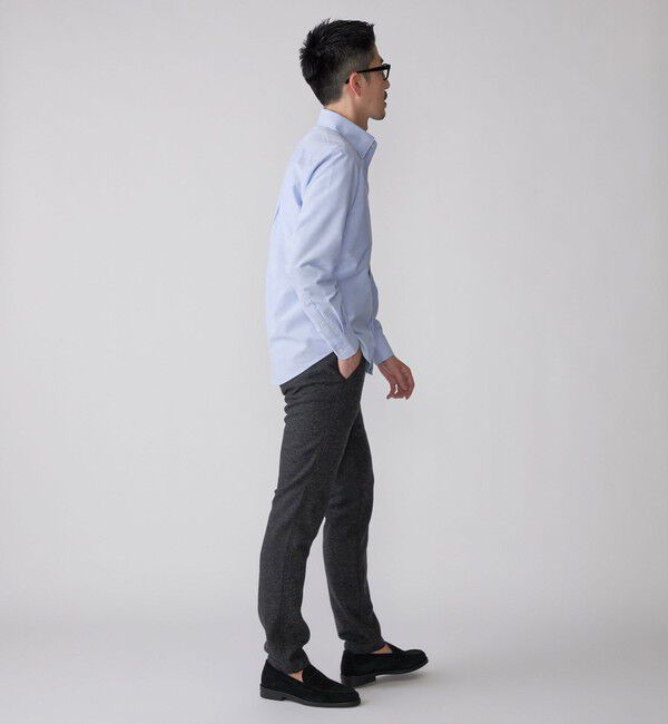 SHIPS「【WEB限定】SHIPS: 防シワ・吸水速乾 Drymix(R) ワンポイントロゴボタンダウンシャツ」|シャツ・ブラウス|