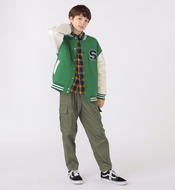 SHIPS KIDS「SHIPS KIDS:140～160cm / チェック パターン シャツ」|シャツ・ブラウス|