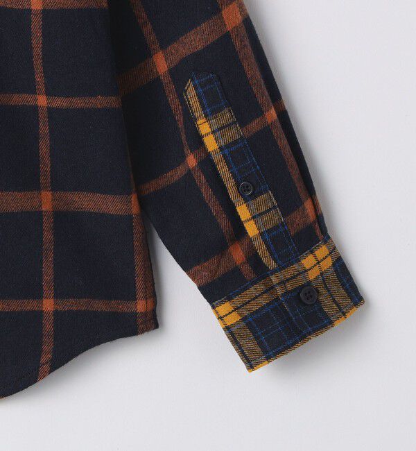 SHIPS KIDS「SHIPS KIDS:140～160cm / チェック パターン シャツ」|シャツ・ブラウス|