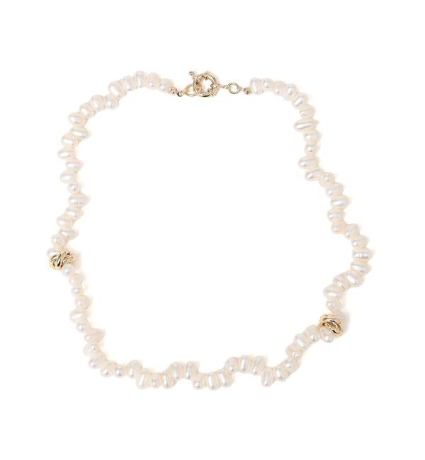 SHIPS for women「ドロップ型 淡水パール ネックレス」|ネックレス|