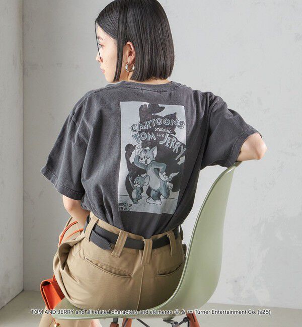 SHIPS for women「【SHIPS別注】GOOD ROCK SPEED: TOM and JERRY TEE」|Tシャツ・カットソー|ダークグレー