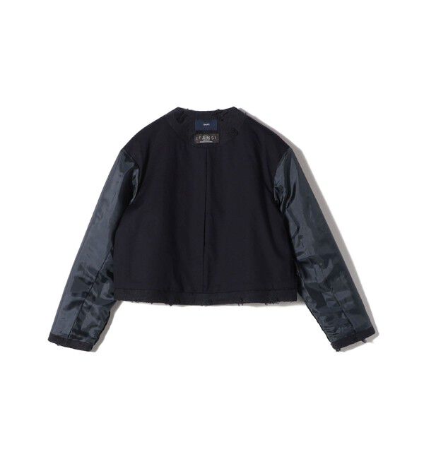 SHIPS for women「IFANSI ノーカラー ジャケット（セレモニー対応可）」|ノーカラージャケット|