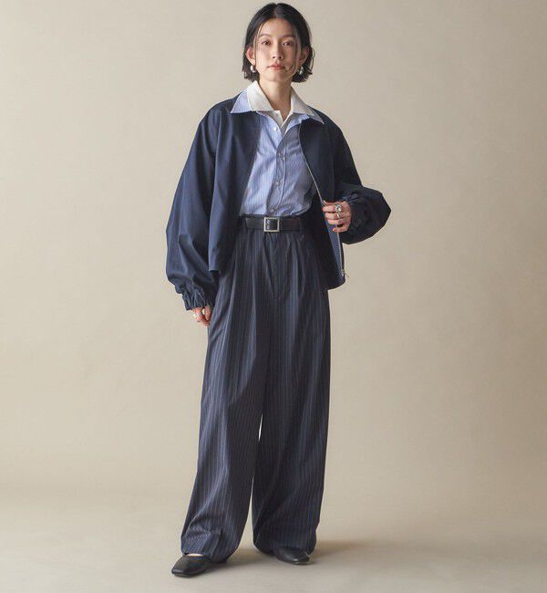 SHIPS for women「SHIPS NINE CASE:〈洗濯機可能〉レギュラーカラー シャツ」|シャツ・ブラウス|