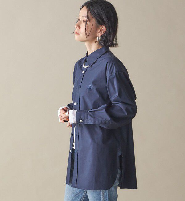 SHIPS for women「SHIPS NINE CASE:〈洗濯機可能〉レギュラーカラー シャツ」|シャツ・ブラウス|