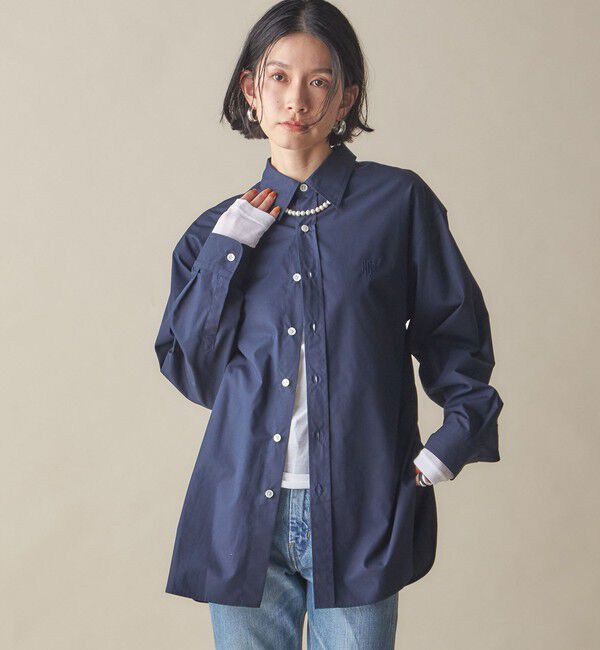 SHIPS for women「SHIPS NINE CASE:〈洗濯機可能〉レギュラーカラー シャツ」|シャツ・ブラウス|