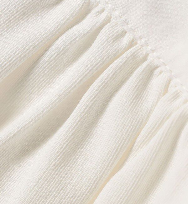 SHIPS Colors 「SHIPS Colors:〈手洗い可能〉ハイツイスト コンビ スキッパー プルオーバー」|Tシャツ・カットソー|