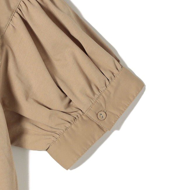 SHIPS Colors 「SHIPS Colors:〈手洗い可能〉ハイツイスト コンビ スキッパー プルオーバー」|Tシャツ・カットソー|