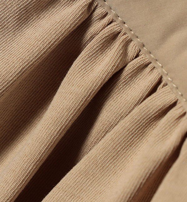 SHIPS Colors 「SHIPS Colors:〈手洗い可能〉ハイツイスト コンビ スキッパー プルオーバー」|Tシャツ・カットソー|