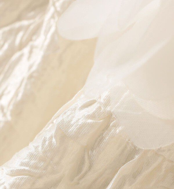 SHIPS for women「TORRAZZO DONNA:〈手洗い可能〉フラワー ティアード ブラウス」|シャツ・ブラウス|