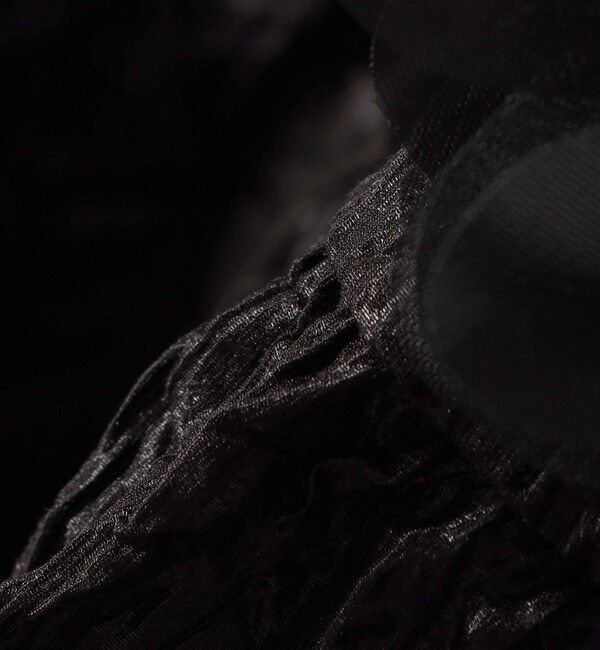 SHIPS for women「TORRAZZO DONNA:〈手洗い可能〉フラワー ティアード ブラウス」|シャツ・ブラウス|